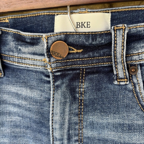 BKE Buckle Parker Women's Jean Shorts Blue Size 28 - Picture 3 of 5